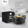 Olvy Slow Cooker 6L – Keramischer Innentopf – inkl. Produktbild-Vorschau 16