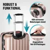 Monzana Set Valigie Rigide 4pz con Beauty Case incl. Anteprima dell’immagine prodotto 6