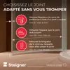 STEIGNER Joint flexible de douche 50cm UK09 (1 pc.) Voir les images du produit 7