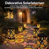 Gartenlaterne für draußen – Sonnenblumen-Solarleuchte , Produktbild-Vorschau 6