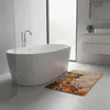 Badteppich - 60x100 cm - Beige - 3D-Effekt - Rutschfest - Produktbild-Vorschau 5