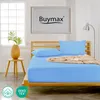 Buymax 2er Pack Kissenbezug Kissenhülle 40x40 cm Jersey Uni Produktbild-Vorschau 2