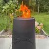 EdenOutdoor Ardeno Doppelwandige Feuerschale / Feuerstelle Produktbild-Vorschau 2