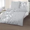 Sterne und Sternchen Bettwäsche in grau & weiß 80x80 + Produktbild-Vorschau 1