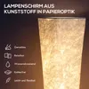 LED Stehlampe Dimmbar in Papieroptik, Modernes Design Produktbild-Vorschau 3