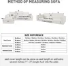 Heikoeco®Samt sofaschoner rutschfest 1 2 3 4 Sitzer, L Form Produktbild-Vorschau 6