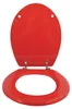 MSV 3700703993414, Verlängert, Harter Toilettensitz, Rot, Produktbild-Vorschau 9