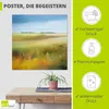 ARTland Poster Landschaft I Größe: 40x40 cm Produktbild-Vorschau 2