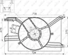 NRF 47458 Lüfter Motorkühlung Kühlerlüfter für OPEL Vectra Produktbild-Vorschau 14