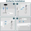 Flexible Vorhangschiene 3 m, gebogen, PVC, Metall, Produktbild-Vorschau 8
