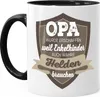 Kaffee-Tasse Opa wurde geschaffen weil Enkelkinder auch Produktbild-Vorschau 2