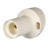 E27 Lampenfassung (PBT), Mantel glatt zu Wandmontage Produktbild-Vorschau 5