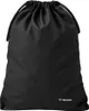 A black drawstring bag with a small logo on the bottom right. Produktbild-Vorschau