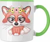 Trendation - Süße Fuchs Grafik Tasse Geschenk Produktbild-Vorschau 1