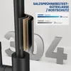Granitspüle schwarz 70x45cm Set mit Küchenarmatur Produktbild-Vorschau 19