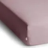 Prześcieradło z Gumką Bawełna 220x200 +30cm  liliowe Podgląd zdjęcia produktu 3