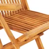 7-tlg. Garten-Essgruppe Klappbar Massivholz Teak Produktbild-Vorschau 11