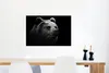 MuchoWow® Poster Bär - Leicht - Schwarz 60x40 cm - Produktbild-Vorschau 5
