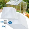 Jayseuw 14x polycarbonate alvéolaire 4mm, 10,25 m² plaque Voir les images du produit 1