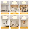 2 Packs 30W Modern LED Deckenlampe 38cm, Ultradünn Weißes Produktbild-Vorschau 8