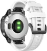 Strap-it Garmin Fenix 7s Silikonarmband (Weiß) Produktbild-Vorschau 2