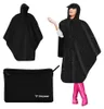 Trizand 22871 Poncho – Regenponcho mit Kapuze, schwarz Produktbild-Vorschau 7