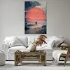 Bild auf Leinwand - Leinwandbild - Einteilig - Westen Sonne Produktbild-Vorschau 6