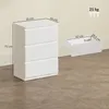 Kommode mit 3 Schubladen, grifflos modern, Sideboard Produktbild-Vorschau 5