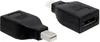 DeLOCK 65238, mini Displayport 1.2, Displayport, Černá Náhled obrázku produktu 3