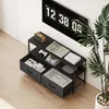 HOMCOM TV Schrank Lowboard mit 2 Schubladen, offenem Fach, Produktbild-Vorschau 8