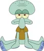 Peluche di SpongeBob SquarePants: Squidward, 22 cm Anteprima dell’immagine prodotto 2