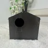 Jungengel Vogelhaus Nistkasten Stecksystem Holz dunkelbraun Produktbild-Vorschau 3