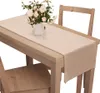 Voppi velúrový behúň na stôl 40x180 cm béžový Náhľad obrázku produktu 3