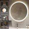 Badspiegel mit Beleuchtung rund 100 cm, LED Spiegel mit 3 Produktbild-Vorschau 9