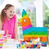 Farebná pinata v tvare oslíka na naplnenie (45 x 45 x 8 cm) Náhľad obrázku produktu 2