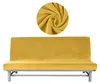 Elastischer Velours-Bezug für Schlafsofa / Couch 190–210 cm Produktbild-Vorschau 1