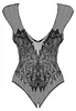 Obsessive B112, Maten S/M/L, Dames, Zwart, Transparant, Met Productafbeelding-voorbeeld 7