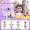 1080P Sofortbildkamera Kinder mit 32GB Karte & 3 Rollen Produktbild-Vorschau 4