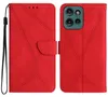 Motorola Edge 50 Neo Hülle - Coverup Klapphülle - Rot Produktbild-Vorschau 1