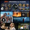 1500mAh Smartwatch Herren mit GPS integriert,24/7 Produktbild-Vorschau 11