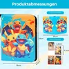Sammelkarten Album, 4 Taschen 50 Hüllen Sammelalbum Produktbild-Vorschau 5