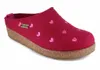 Haflinger Damen Pantoffel Schurwolle Herz Stickerei Grizzly Produktbild-Vorschau 15