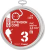 Verlängerungskabel 3 m / 1 Steckdose / weiß / PVC / 1,5 mm2 Produktbild-Vorschau