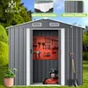 KESSER® XL Metall Gerätehaus 4,2m³ mit Fundament | inkl. Produktbild-Vorschau 7