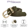 styleBREAKER Damski pasek z prawdziwej skóry 3 cm | miękka Podgląd zdjęcia produktu 2