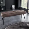 riess-ambiente Design Sitzbank BOUTIQUE 100cm braun Produktbild-Vorschau 2