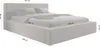 A diagram of a bed with dimensions indicated. Produktbild-Vorschau