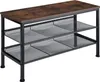 tectake® Schuhregal Derry 75,5 x 30,5 x 45,5 cm Produktbild-Vorschau 1