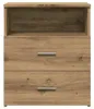 vidaXL Noční stolek Artisan dub 50x32x60 cm materiál na Náhled obrázku produktu 5
