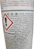 A close-up view of text and safety symbols on a product label. Náhľad obrázku produktu